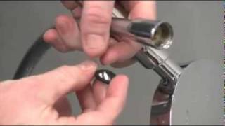 Hansgrohe Technical Tip How to clean the sealing screen of a shower head [upl. by Michaeline989]