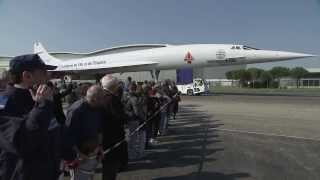 Concorde MSN1 quotgoes homequot to Aeroscopia [upl. by Enilesor]