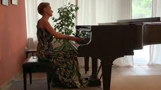 Fanny Mendelssohn Hensel „Melodie pour le Piano“ Op5 Nr4 HDur Evgenia Nekrasova Klavier [upl. by Nagap]