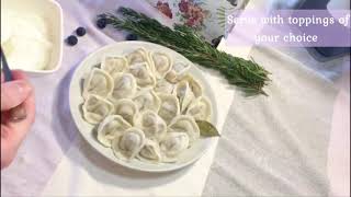 Russian pelmeniMeat dumplings recipeHow to make Russian pelmeniPelmeni recipeПельмени [upl. by Eityak29]