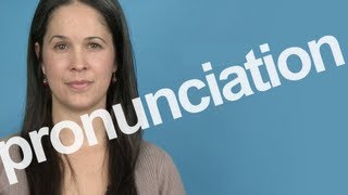 How to Pronounce PRONUNCIATION in American English [upl. by Mark]