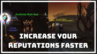 Increase your reputations FASTER Deaths Advance amp Archivists codex  WoW Shadowlands 91 [upl. by Bullard]