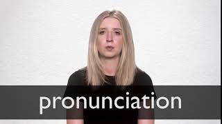 How to pronounce PRONUNCIATION in British English [upl. by Zebapda]