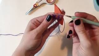 Shuttle Tatting for Beginners Lesson 3 [upl. by Waylin]