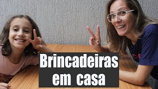 3 ideias de Brincadeiras para fazer em Família [upl. by Eerihs]