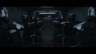 Luke Skywalker Hallway Scene REEDITED w Lukes Fight Theme  The Mandalorian [upl. by Scoter]