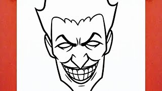 HOW TO DRAW THE JOKER [upl. by Pogue]