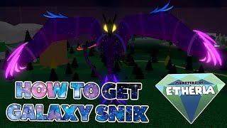 HOW TO GET GALAXY SNIK  Monsters of Etheria [upl. by Atnom]