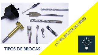 tipos de brocas [upl. by Notreb652]