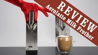 Aerolatte Milk Frother  Exclusive Review [upl. by Anialed972]