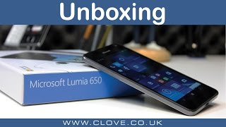 Microsoft Lumia 650 Unboxing [upl. by Otineb256]