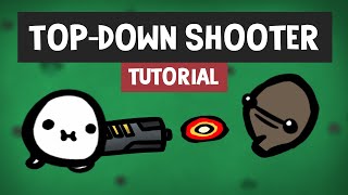 Make a TopDown Shooter in 11 Minutes in GameMaker Studio 2 [upl. by Dennis]