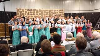 Christmas Concert 2016  Hutterite Colony  MB Canada [upl. by Najtsirk]