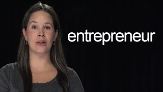 How to Say Entrepreneur – American English [upl. by Cogen]