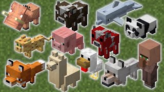 How To Breed ALL Mobs In Minecraft  The Ultimate Breeding Guide [upl. by Nnylhsa]