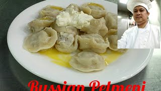 Cooking Russian PelmeniGilber2s Cuisinarap Recipe [upl. by Greenfield144]