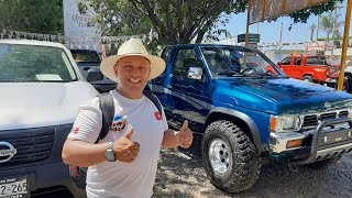 camionetas nissan pickup 4x4 d21 cuanto cuesta en venta tianguis de autos usados [upl. by Schilt]