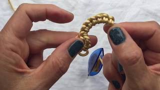 Tatting for Beginners  The Chain [upl. by Aushoj]