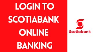 Scotiabank Online Banking Login [upl. by Rostand]