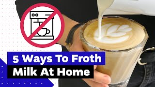 How To Froth Milk At Home Best Milk Frothers Review [upl. by Spears]