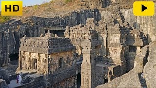 Ellora Caves Documentary 2019 The MindBoggling Rock Cut Temples of India [upl. by Nesline]