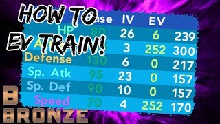 Pokemon Brick Bronze  HOW TO EV TRAIN Best Places [upl. by Papagena]