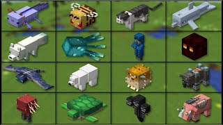 Minecraft  All Mobs [upl. by Kylen]