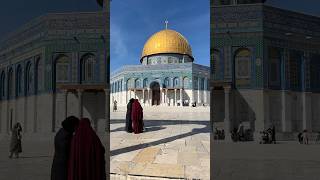 The Dome of the Rock on the Temple Mount Jerusalem Israel 2025 [upl. by Sanfo]