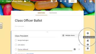 Using Google Forms to Create Ballots [upl. by Cristal151]