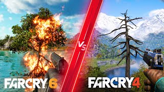 Far Cry 6 vs Far Cry 4  Direct Comparison Attention to Detail amp Graphics PC ULTRA 4K [upl. by Airyk]